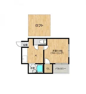 インペリアル博多【302号室】の間取り