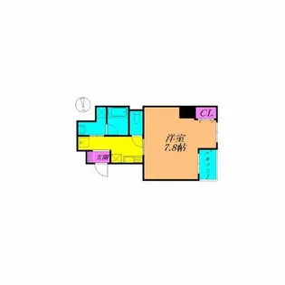 ナニワランド上本町【8階】の間取り