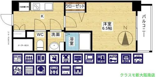 スプランディッドⅦ【2階】の間取り