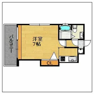 エステートモア大濠公園通り【3階】の間取り