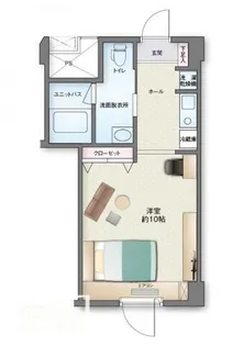 アルファコンフォート大手前【207号室】の間取り