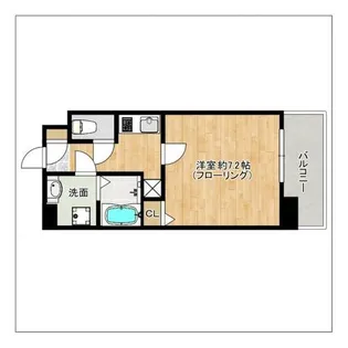 サヴォイソリディティ【10階】の間取り