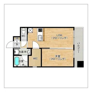 ALFACIO MILANI【1101号室】の間取り