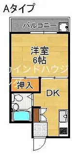 ラパンジール大国Ⅲ【9階】の間取り