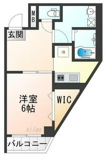 兵庫県西宮市松園町【マンション】の間取り