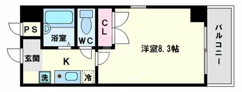 メゾン・ルヴェ・ソレイユ【201号室】の間取り
