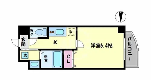 真田の森【501号室】の間取り