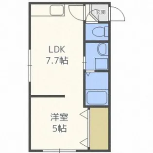MSP722弐番館【305号室】の間取り