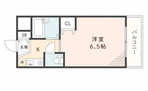 レガーロハイム5番館【1階】の間取り