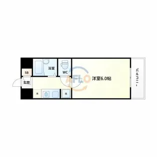 ラ・ペンテ【10階】の間取り