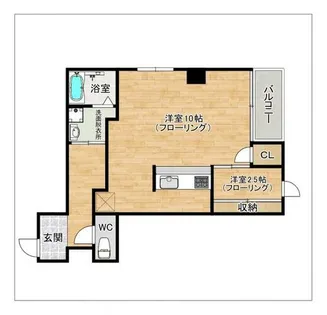 ジェンティーレ姪浜I【203号室】の間取り