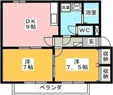 アピエス5【102号室】の間取り
