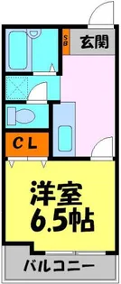 エンリッチパール【402号室】の間取り