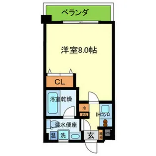 大阪府東大阪市西堤学園町1丁目【マンション】の間取り