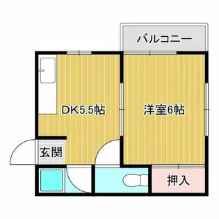 大池玉木ビル【3階】の間取り