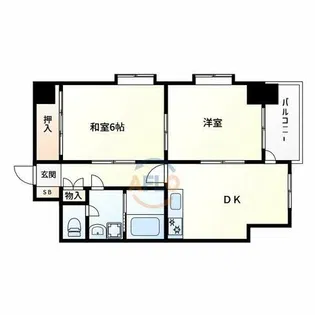セントポーリア・アビコ【9階】の間取り