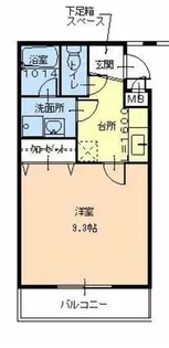 フジパレス高見の里Ⅰ番館【2階】の間取り