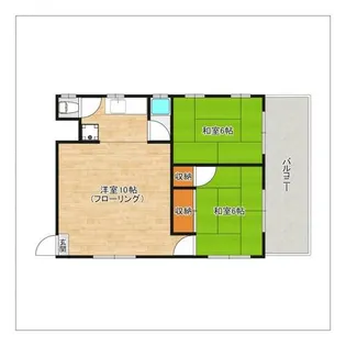 チナミビル【2階】の間取り