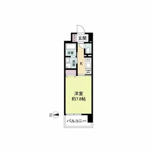 S-FORT都島内代【7階】の間取り