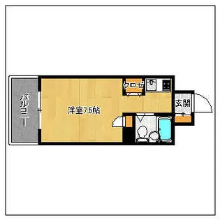 ダイナコート大濠II【4階】の間取り
