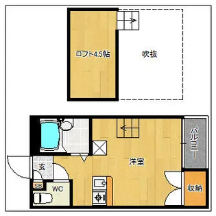 ブレインズマリナ通り1【1階】の間取り