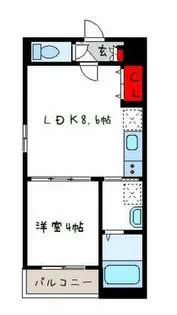 1er Camellia【2階】の間取り