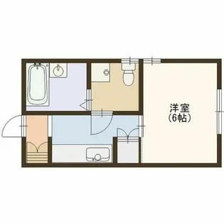 ハイム菅生台【201号室】の間取り