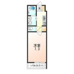 エスクード凪【1階】の間取り