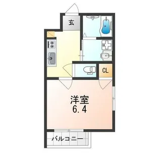 エスクード凪【3階】の間取り