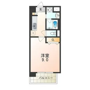 大阪府大阪市淀川区三津屋南3丁目【マンション】の間取り