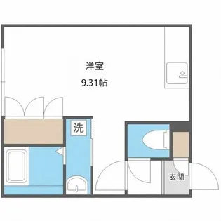 プラチナレジデンス円山公園【2階】の間取り