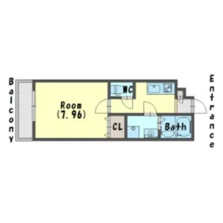 兵庫県神戸市長田区前原町1丁目【アパート】の間取り