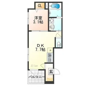 EMBELLIR COCO【1階】の間取り