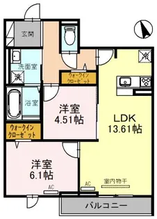 Rainbow【2階】の間取り