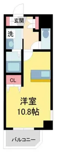 ONLYONE川西小花苑【401号室】の間取り