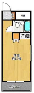 豊国スカイマンション国分【2階】の間取り