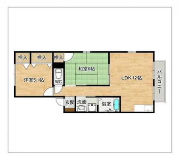 ファミール三番館【101号室】の間取り
