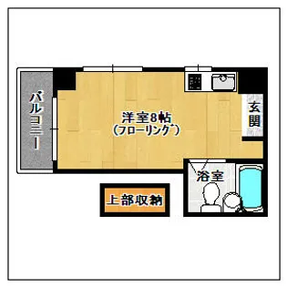 ウエストパークビル【3階】の間取り
