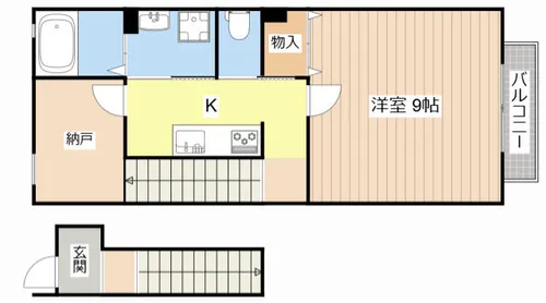 Patria【203号室】の間取り