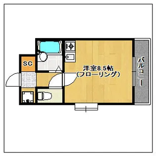 ST藤崎ビル【602号室】の間取り