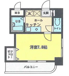 オリジンコアビル【4階】の間取り
