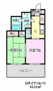 エトワール北梅田【5階】の間取り