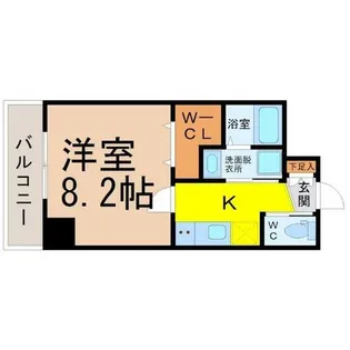 Ceres志賀本通【7階】の間取り