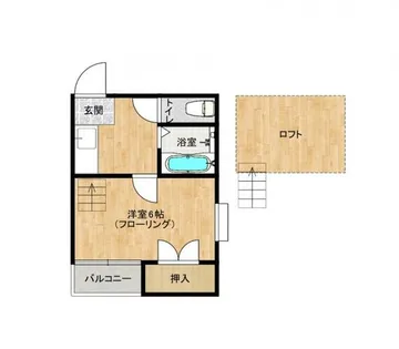 ドリームパレス井尻参番館【1階】の間取り