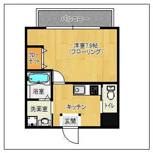 グレートフル南福岡【2階】の間取り