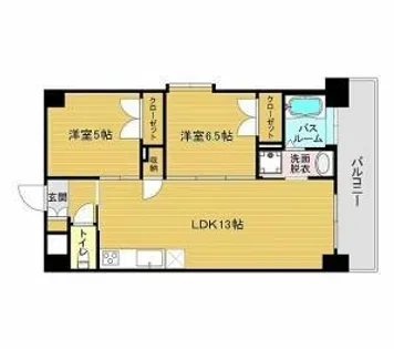 ORIENT BLD No.88【7階】の間取り