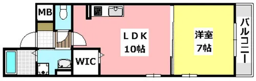 アルドーレ ハウス【201号室】の間取り