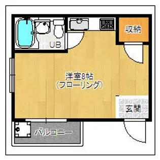 キャピタル昭代【402号室】の間取り