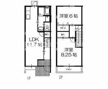 セリオ上宿【B1号室】の間取り