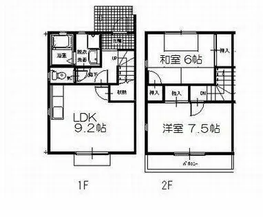レガーロ カンパーニャA棟【1階】の間取り